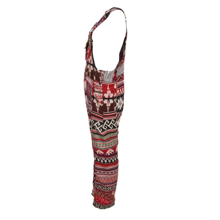 Blanket Patchwork Dungarees