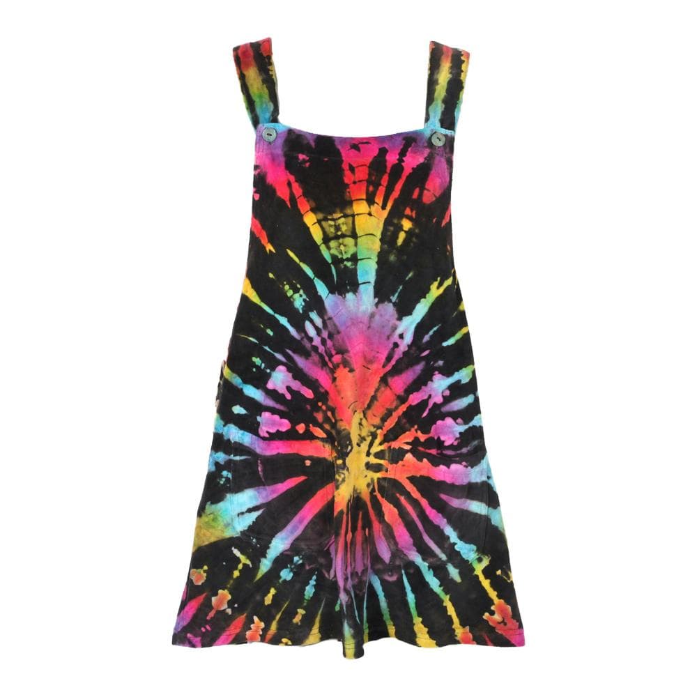 Tie Dye Velvet Mini Dress