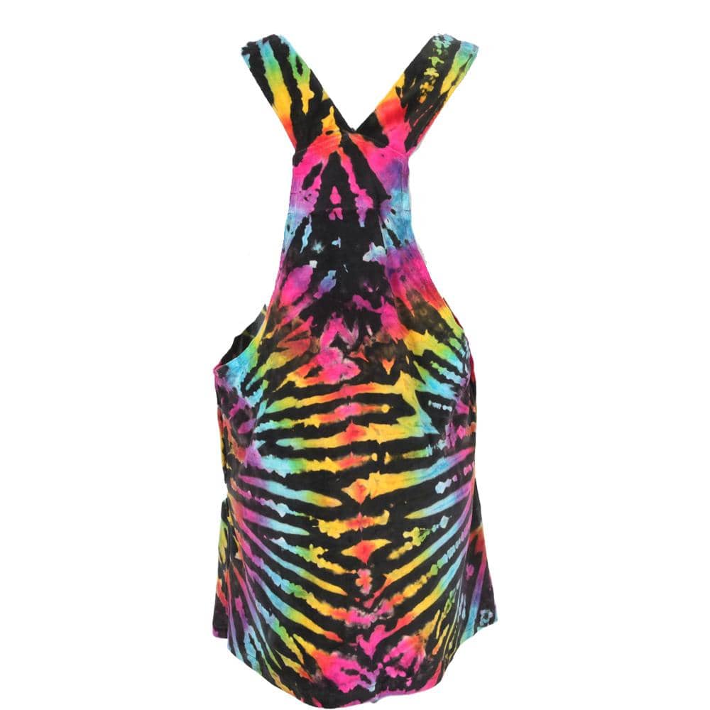 Tie Dye Velvet Mini Dress