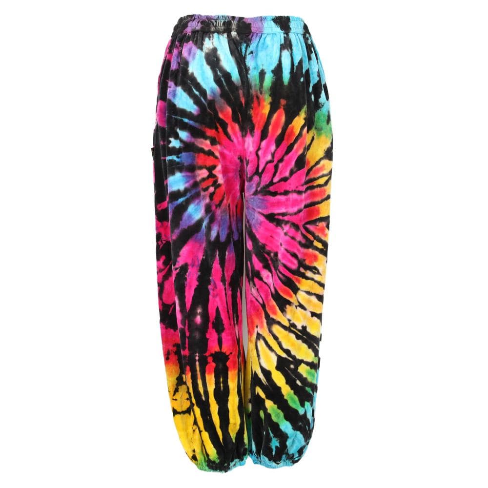 Men's Velvet Tie Dye Joggers