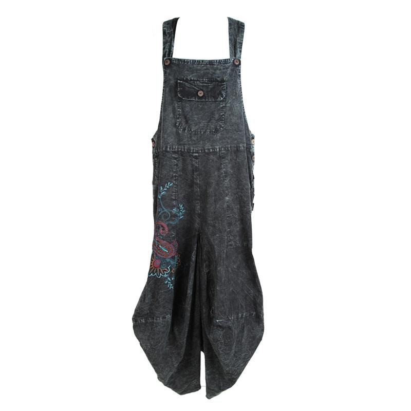 Stone Washed Dungaree Dress