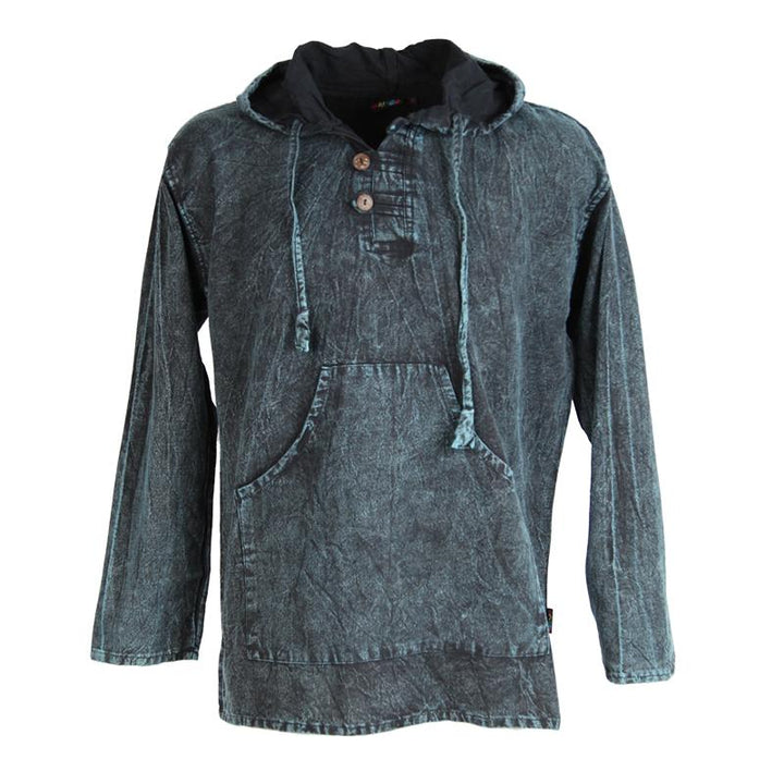 Oversized Stone Washed Hoodie