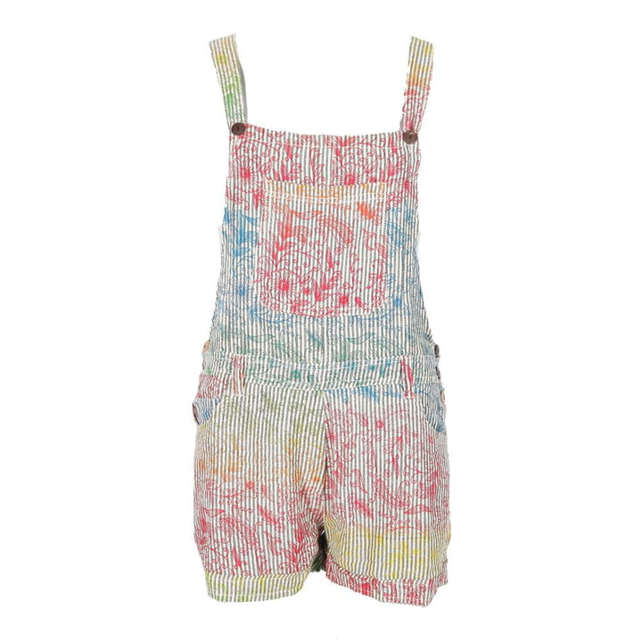 Rainbow Floral Printed Playsuit