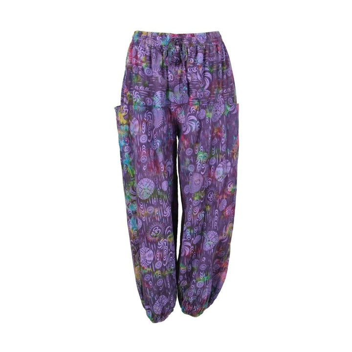 Psychedelic Jogger harem Pants