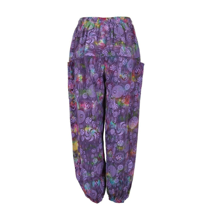 Psychedelic Jogger harem Pants