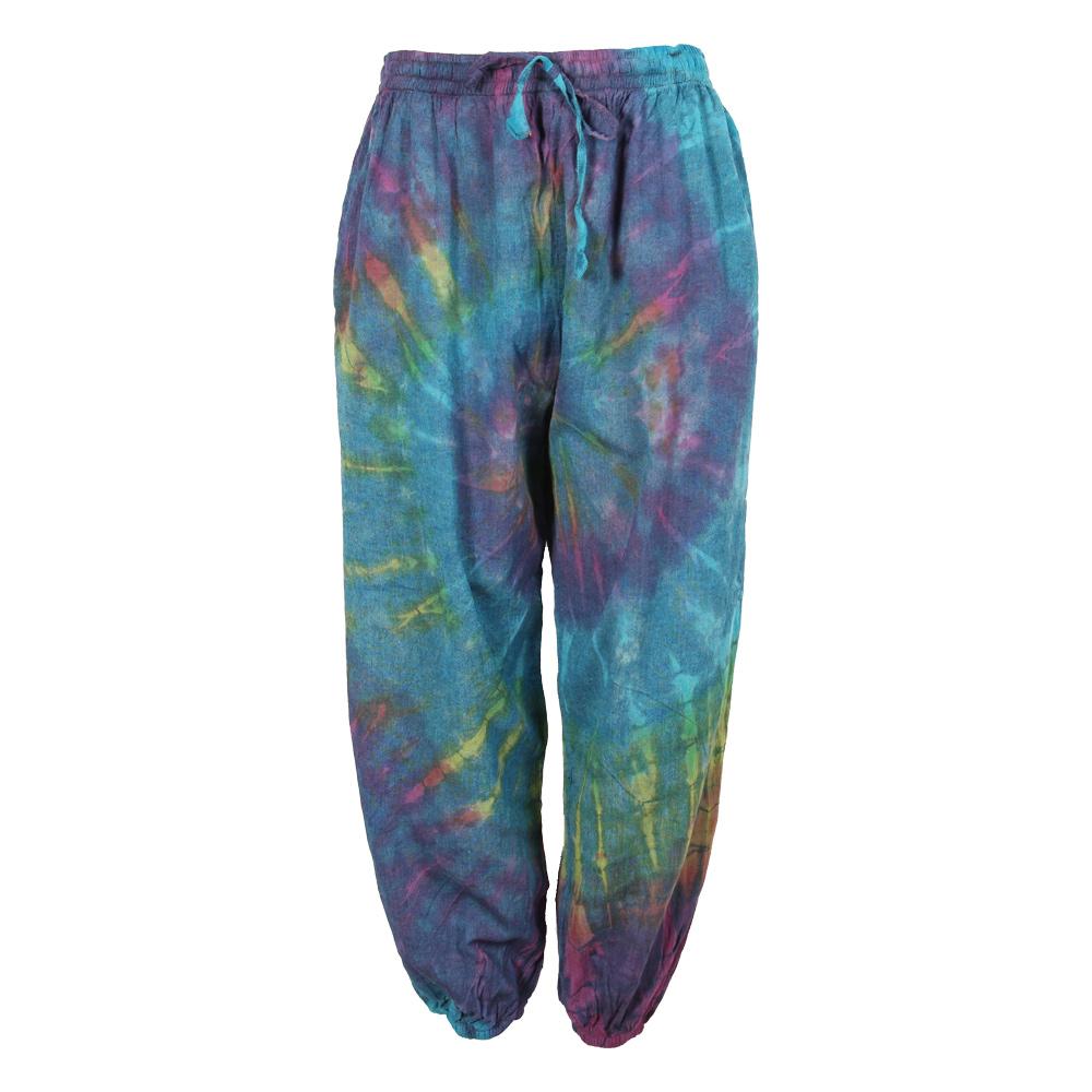 Rainbow Tie Dye Print Men's Joggers