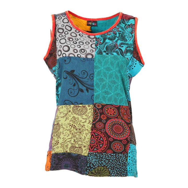 Patchwork Tank Top
