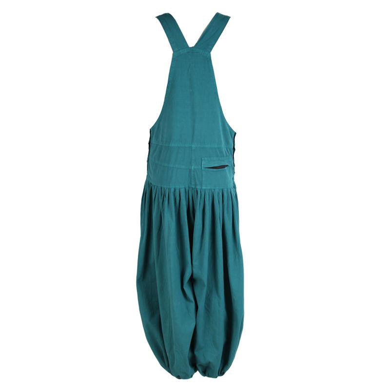 Plain Cotton Genie Dungarees