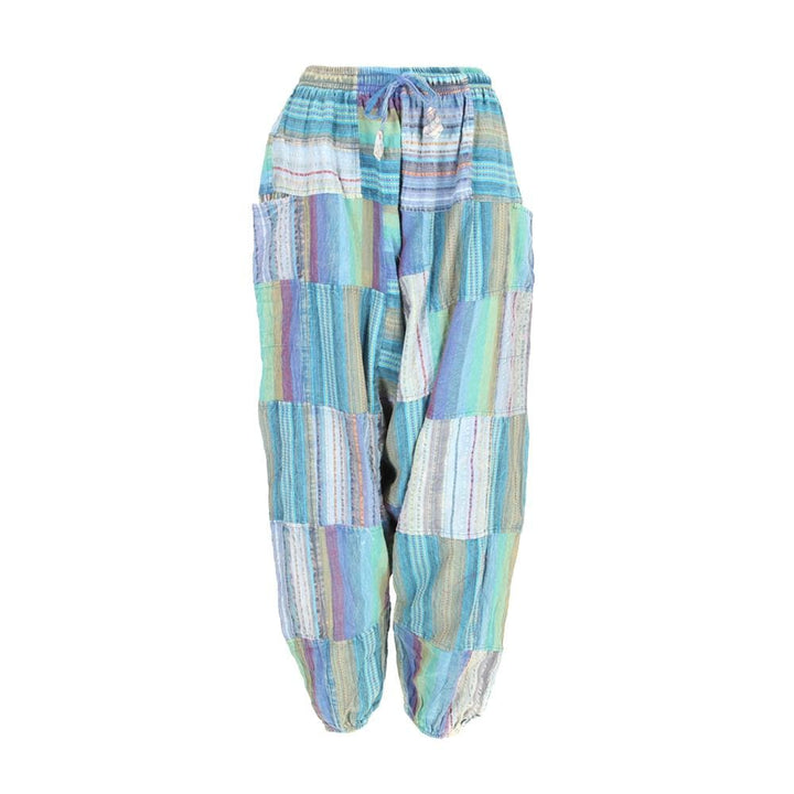 Overdyed Patchwork Harem Pants