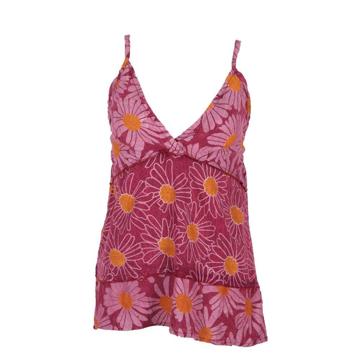 Flower Vest Top