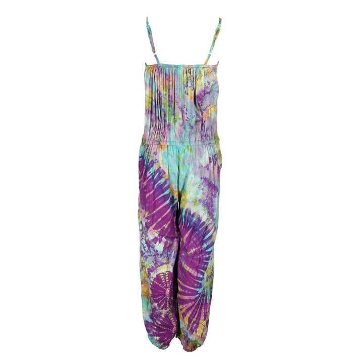 Purple Tie Dye Jumpsuit
