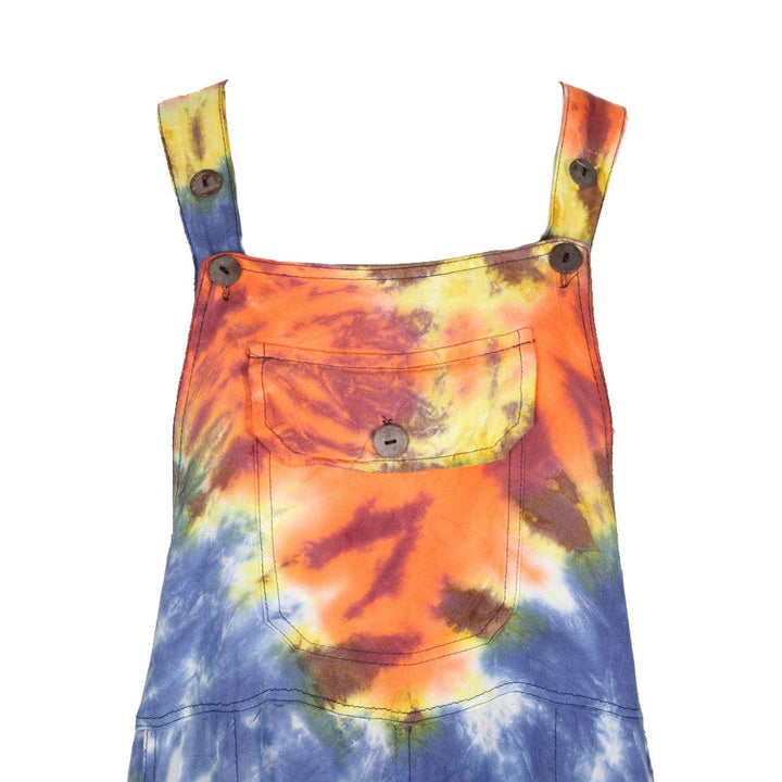 Tie Dye Overalls