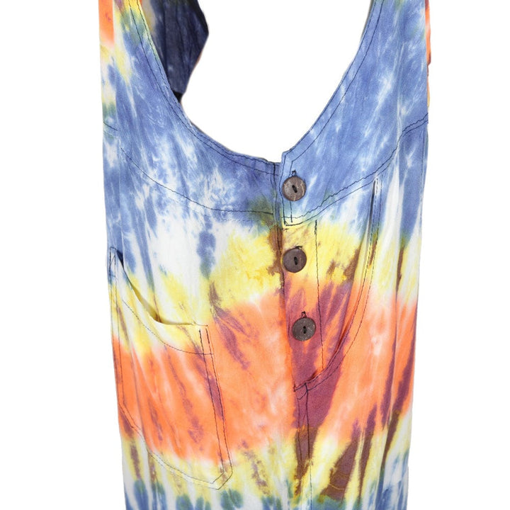 Tie Dye Overalls