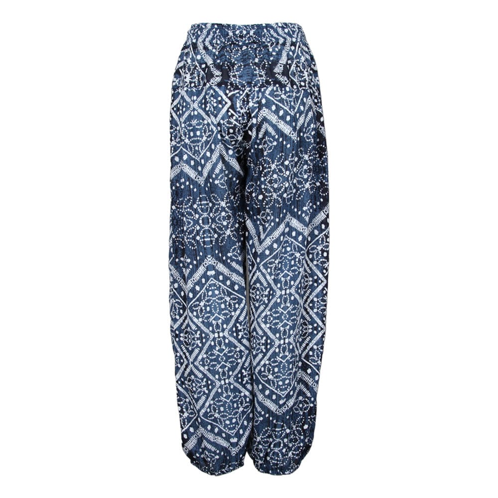 Lightweight Printed Harem Pants