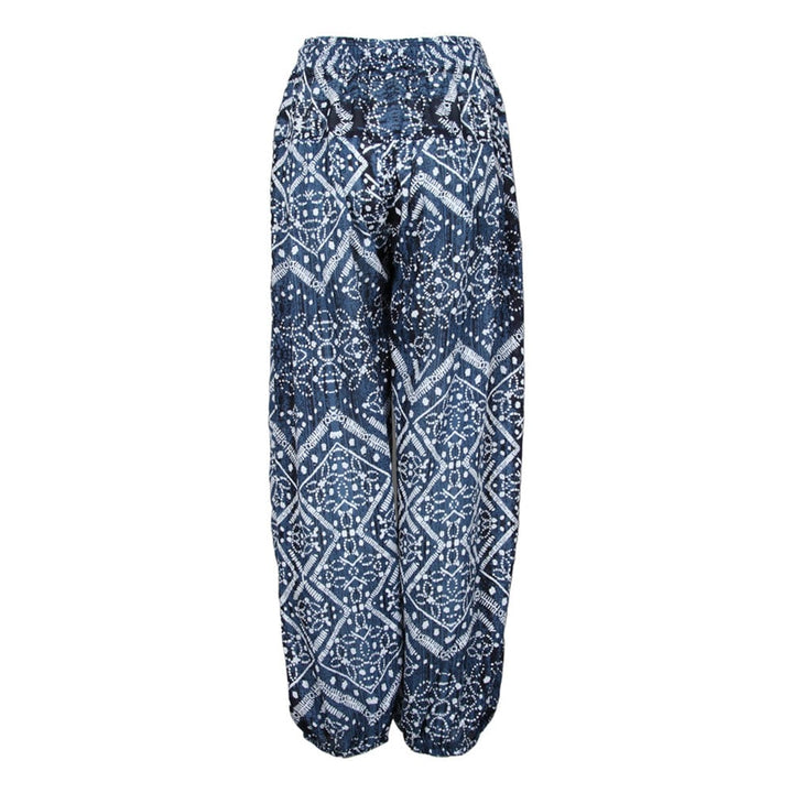 Lightweight Printed Harem Pants