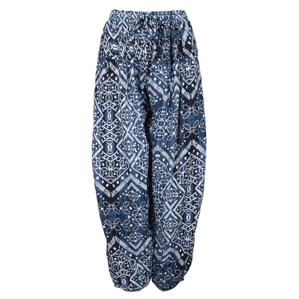 Lightweight Printed Harem Pants