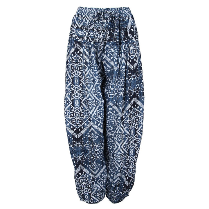 Lightweight Printed Harem Pants