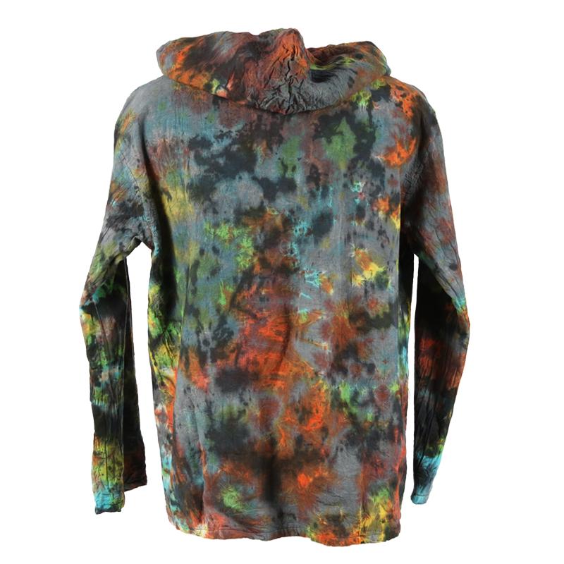 Oversized Grunge Tie Dye Hoodie