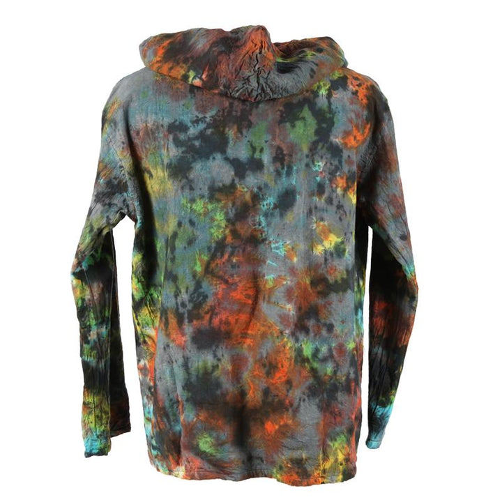 Oversized Grunge Tie Dye Hoodie