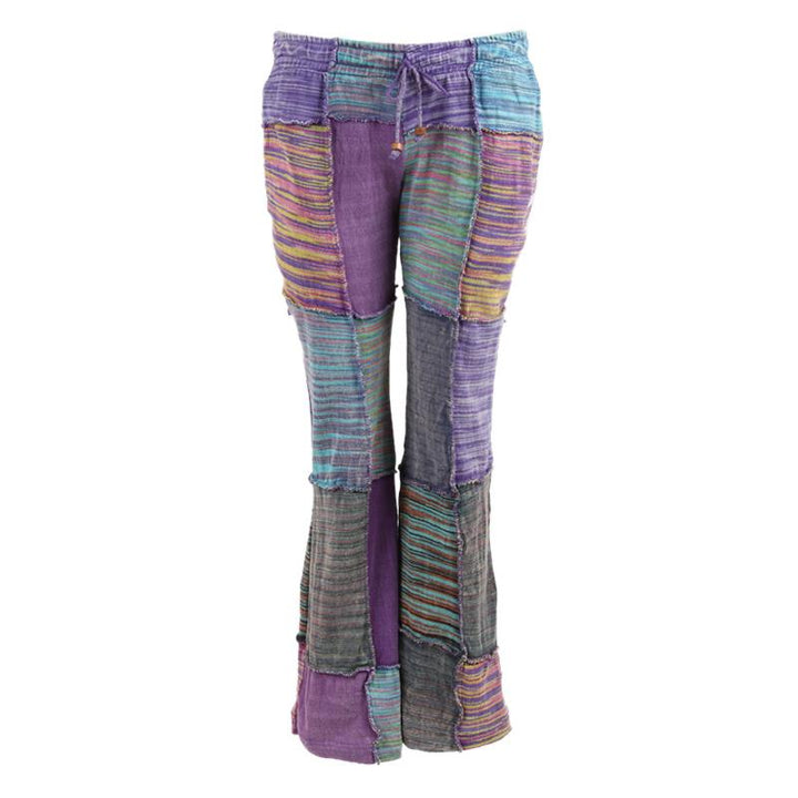 Cotton Patchwork Flares