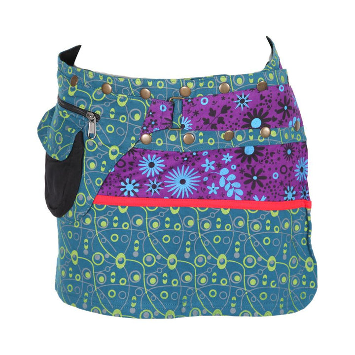 Utility Mini Popper Skirt