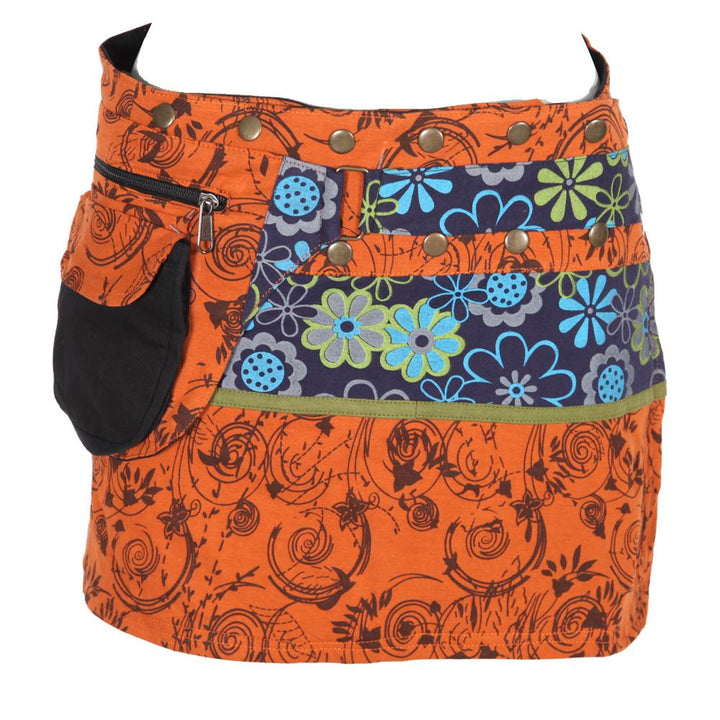 Utility Mini Popper Skirt
