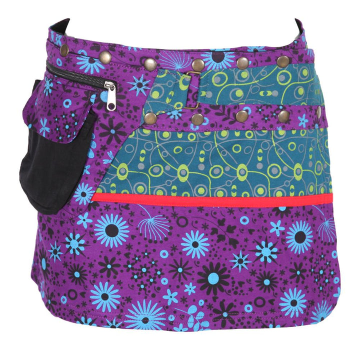 Utility Mini Popper Skirt