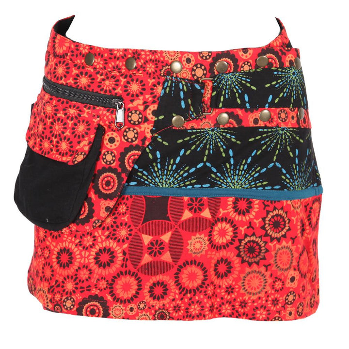 Utility Mini Popper Skirt