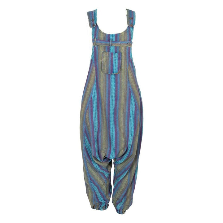 Kantha Embroidered Dungarees
