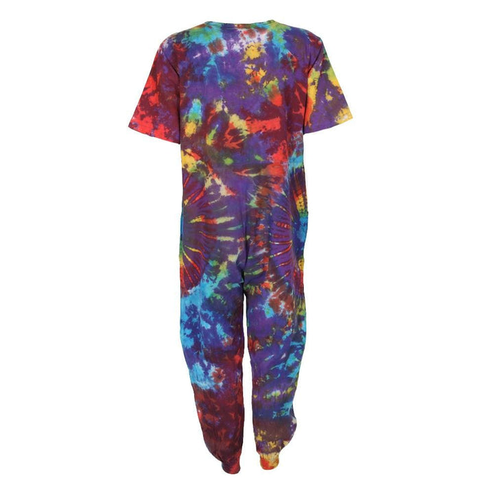 Tie Dye Button Jumpsuit..
