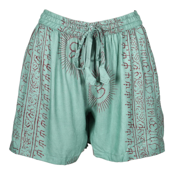 Om Print Shorts..