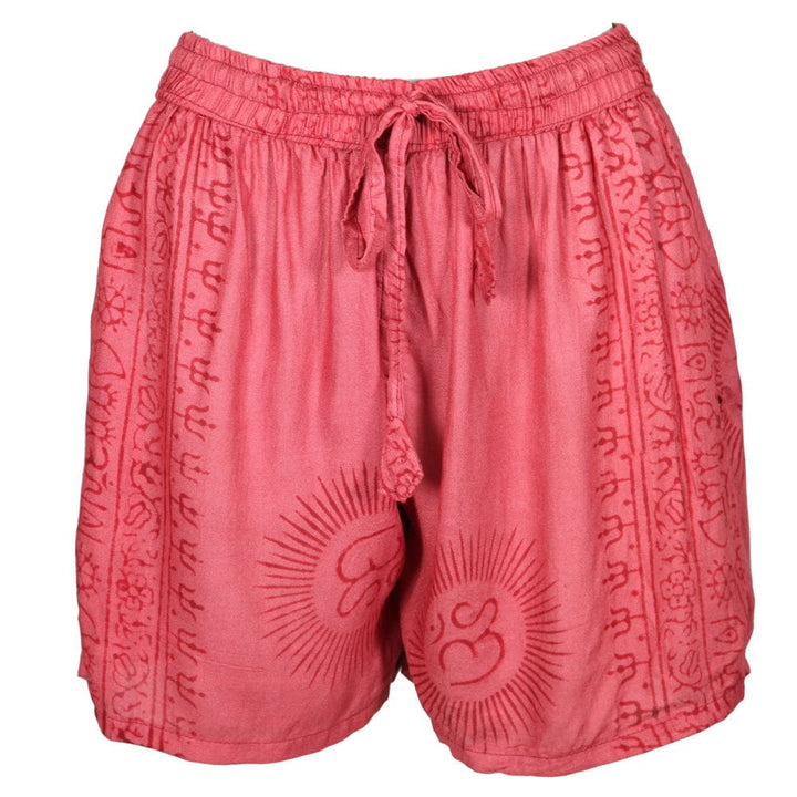 Om Print Shorts..