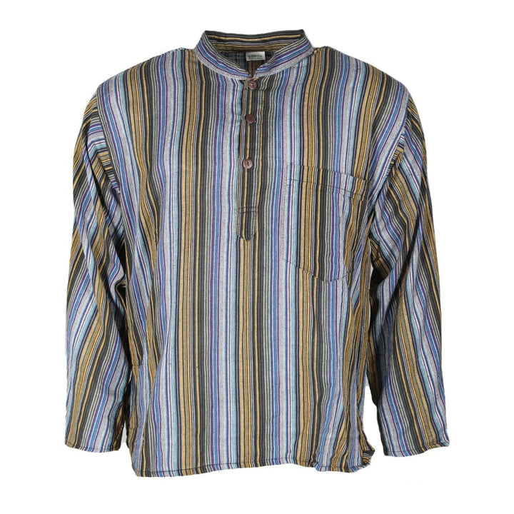 Cotton Grandad Shirt