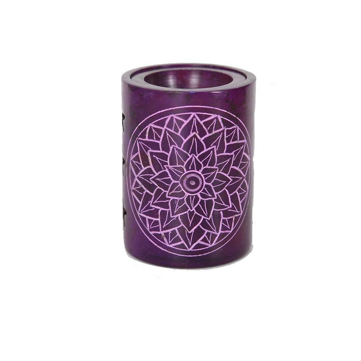 Chakra Carved Soapstone Oil Burner