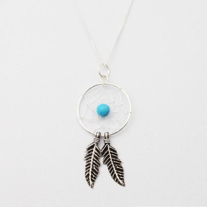 Dreamcatcher Sterling Silver Necklace