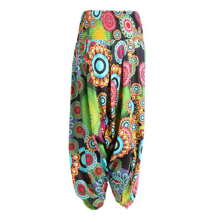 Cotton Harem Pants