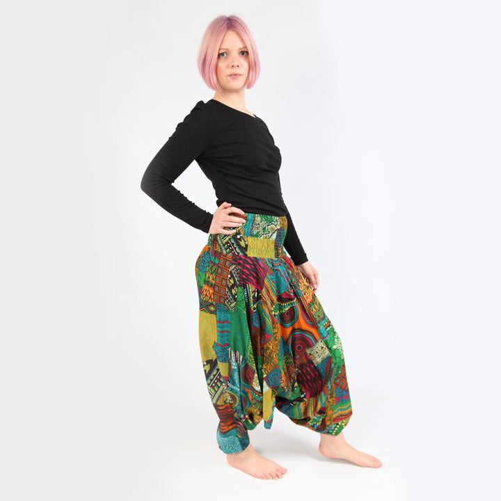 Bohemian Patchwork Pants