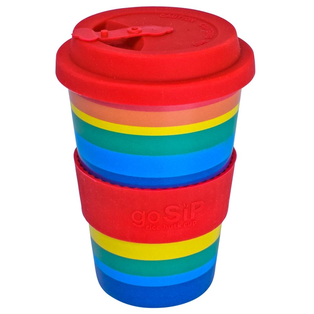 Eco Rainbow Travel Mug