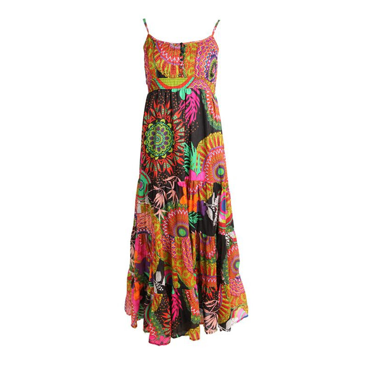 Tiered Maxi Beach Dress