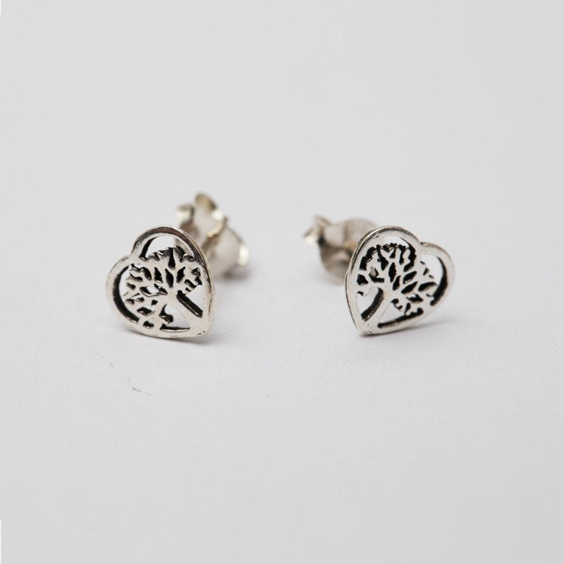 Tree of Life Sterling Silver Studs