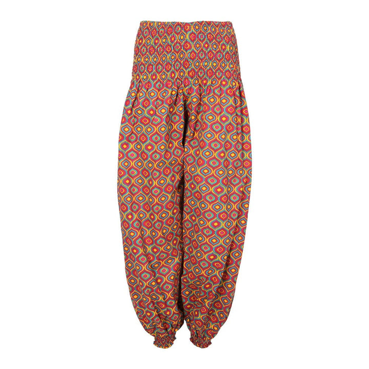 Cotton Printed High Crotch Harem Pants