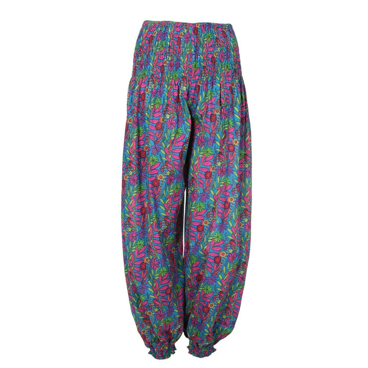 Cotton Printed High Crotch Harem Pants