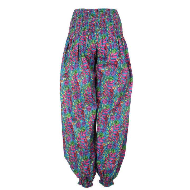 Cotton Printed High Crotch Harem Pants