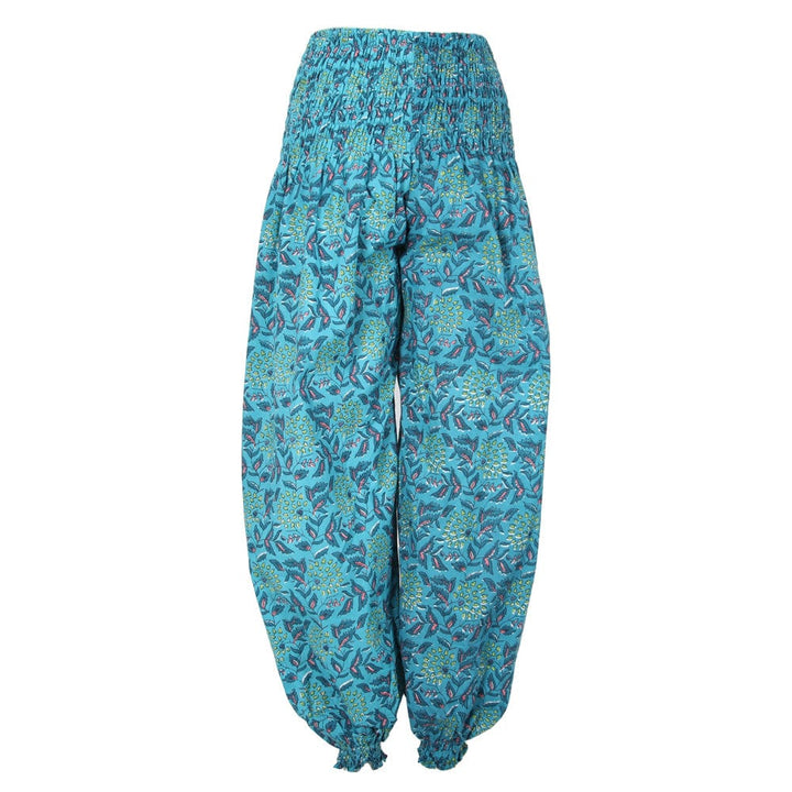 Cotton Floral Harem Pants..