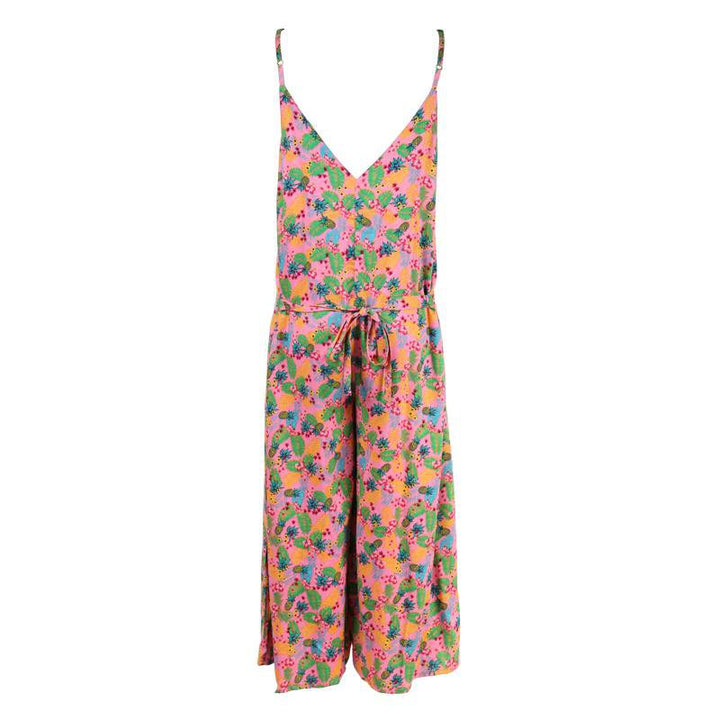 Pineapple Print Jump Suit