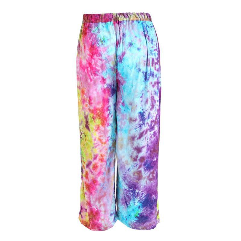 Tie Dye Loose Fit Trousers