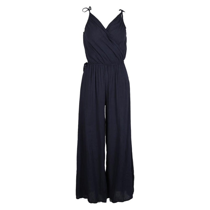 Wide Leg Cami Crossover Jumpsuit