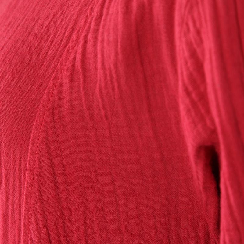 Textured Double Layer Smock Dress