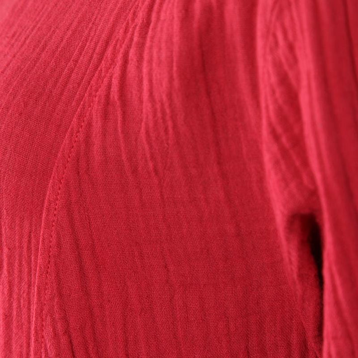 Textured Double Layer Smock Dress
