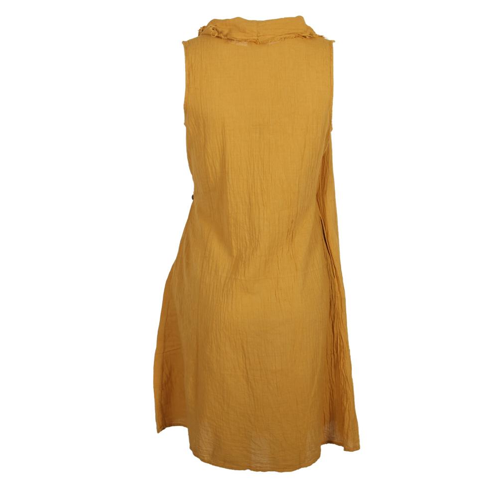 Sleeveless Wrap Dress